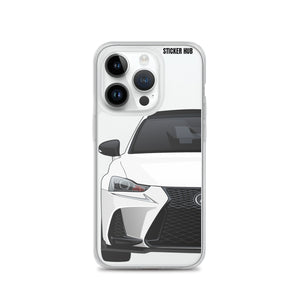 White Lexus IS300 - iPhone Case