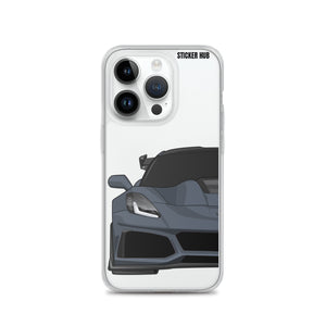 Shadow Gray C7 Corvette Zr1 - iPhone Case