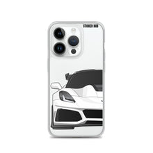 Load image into Gallery viewer, White C7 Corvette Zr1 - iPhone Case