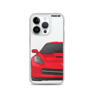 Torch Red C7 Corvette Stingray - iPhone Case