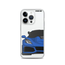 Load image into Gallery viewer, Elkhart Blue C7 Corvette Zr1 - iPhone Case