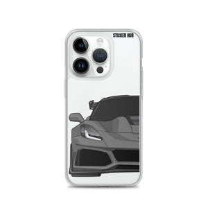 Gray C7 Corvette Zr1 - iPhone Case