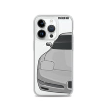 Load image into Gallery viewer, Silver C5 Corvette Z06 - iPhone Case