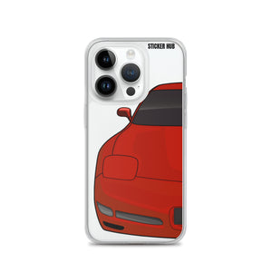 Torch Red C5 Corvette Z06 - iPhone Case