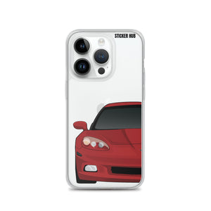 Monterey Red C6 Corvette - iPhone Case