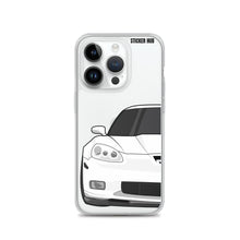 Load image into Gallery viewer, White C6 Corvette Z06 - iPhone Case