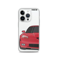 Load image into Gallery viewer, Victory Red C6 Corvette Z06 - iPhone Case