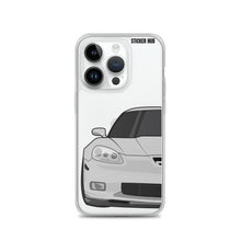 Load image into Gallery viewer, Silver C6 Corvette Z06 - iPhone Case