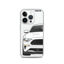 Load image into Gallery viewer, White 18-21 Mustang 5.0 - iPhone Case