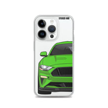 Load image into Gallery viewer, Green 18-21 Mustang 5.0 iPhone Case