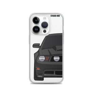 Black 11-12 Mustang 5.0 - iPhone Case