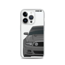 Load image into Gallery viewer, Gray 13-14 Mustang 5.0 - iPhone Case