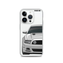 Load image into Gallery viewer, Silver 13-14 Mustang 5.0 - iPhone Case