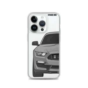 Gray Mustang GT350 - iPhone Case