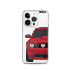 Race Red 11-12 Mustang 5.0 - iPhone Case