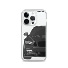 Load image into Gallery viewer, Black 15-17 Mustang 5.0 - iPhone Case