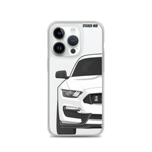 Load image into Gallery viewer, White Mustang GT350 - iPhone Case