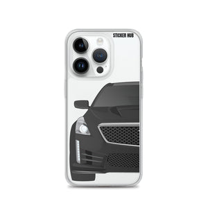 Black Cadillac CTS-V - iPhone Case