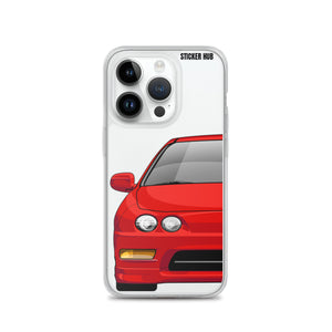 Red Acura Integra - iPhone Case