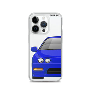 Blue Acura Integra - iPhone Case