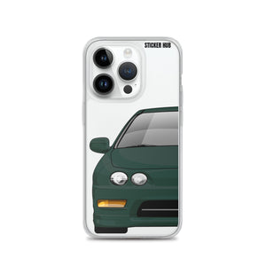 Green Acura Integra - iPhone Case