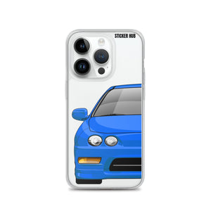 Light Blue Acura Integra - iPhone Case