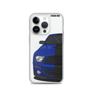 Blue 07-09 Mustang GT500 - iPhone Case