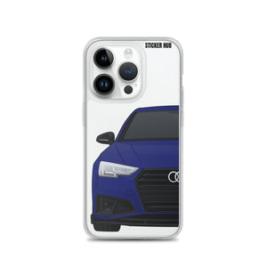 Navarra Blue Audi S4 "Facelift" - iPhone Case