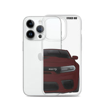 Load image into Gallery viewer, Octane Red Charger Hellcat (Widebody) - iPhone Case