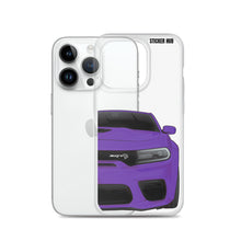 Load image into Gallery viewer, Purple Charger Hellcat (Widebody) - iPhone Case