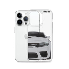 Load image into Gallery viewer, Silver Charger Hellcat (Widebody) - iPhone Case