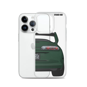 Green Toyota Supra - iPhone Case