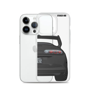 Black Toyota Supra - iPhone Case