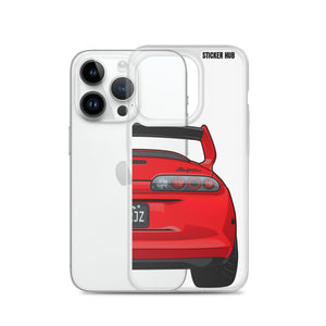 Red Toyota Supra - iPhone Case