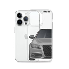 Load image into Gallery viewer, Quartz Gray B8 Audi S4 - iPhone Case