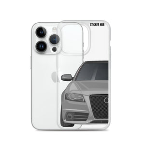 Quartz Gray B8 Audi S4 - iPhone Case