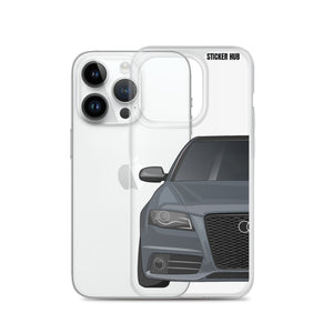 Meteor Gray B8 Audi S4 - iPhone Case