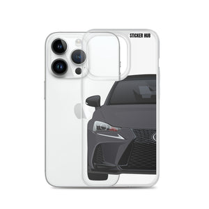 Gray Lexus IS300 - iPhone Case