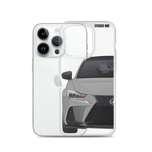 Silver Lexus IS300 - iPhone Case