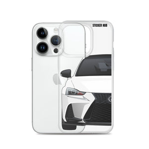 White Lexus IS300 - iPhone Case