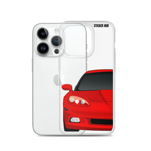 Victory Red C6 Corvette - iPhone Case