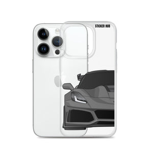 Gray C7 Corvette Zr1 - iPhone Case