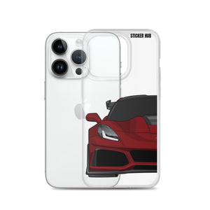 Long Beach Red C7 Corvette Zr1 - iPhone Case