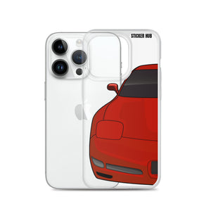 Torch Red C5 Corvette Z06 - iPhone Case