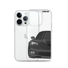 Load image into Gallery viewer, Black C6 Corvette Z06 - iPhone Case