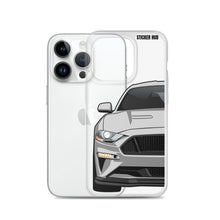 Load image into Gallery viewer, Silver 18-21 Mustang 5.0 - iPhone Case