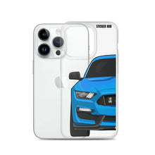 Load image into Gallery viewer, Grabber Blue Mustang GT350 - iPhone Case