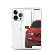 Load image into Gallery viewer, Race Red Mustang GT350 - iPhone Case