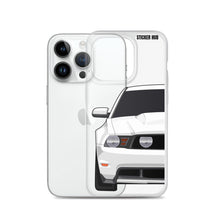 Load image into Gallery viewer, White 11-12 Mustang 5.0 - iPhone Case