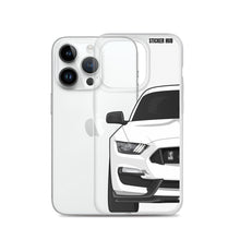 Load image into Gallery viewer, White Mustang GT350 - iPhone Case